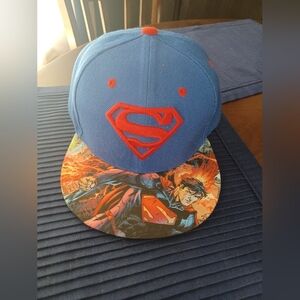 Superman Six Flags Magic Mountain Hat